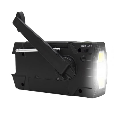 Emergency Radio Hand Crank Portable Survival Device - Image 3