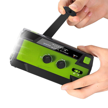 Emergency Radio Hand Crank Portable Survival Device - Image 5
