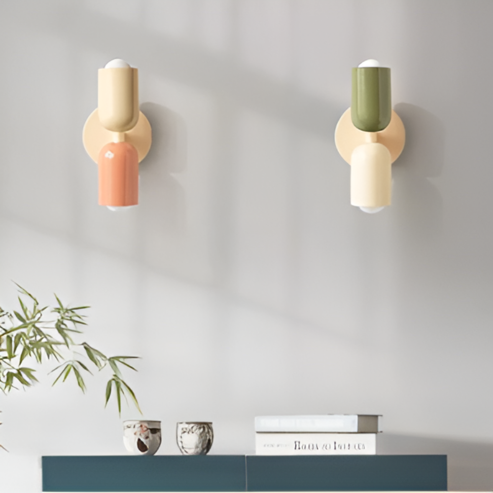 Candeeiro de Parede Nordic DualGlow | Design LED Moderno de Dois Lados