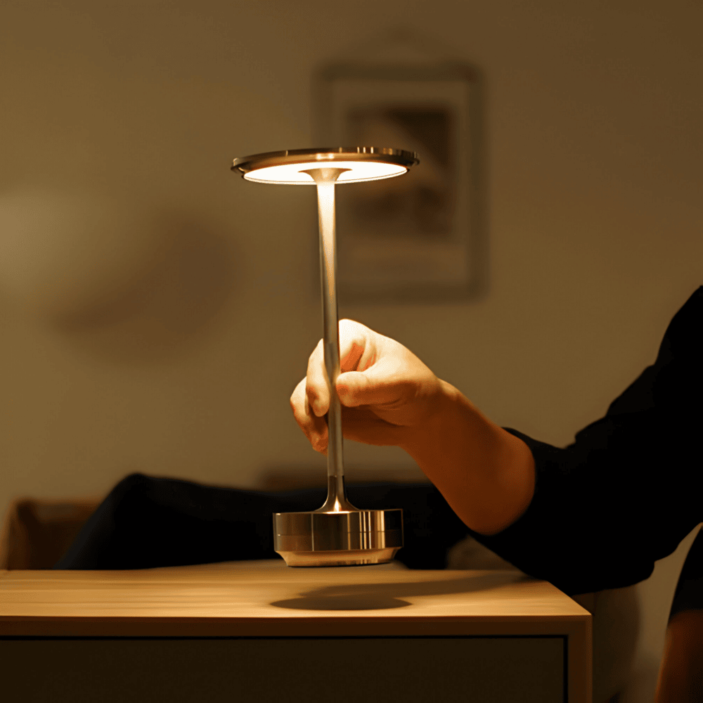 Energy Efficient LED Lamp Table Rechargeable Adjustable - Image 1