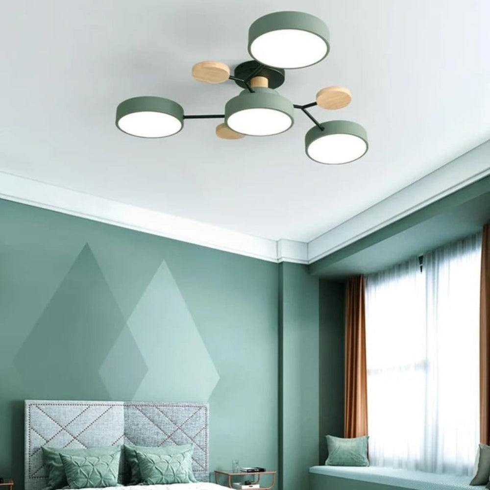 Energy Efficient Semi Flush Ceiling Light LED Chandelier - Image 17