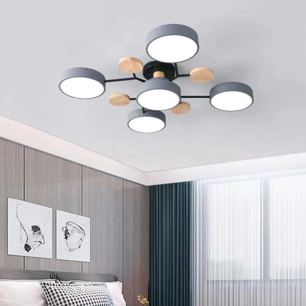 Energy Efficient Semi Flush Ceiling Light LED Chandelier - Image 31
