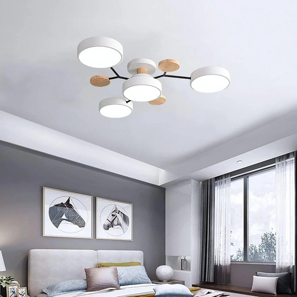 Energy Efficient Semi Flush Ceiling Light LED Chandelier - Image 37