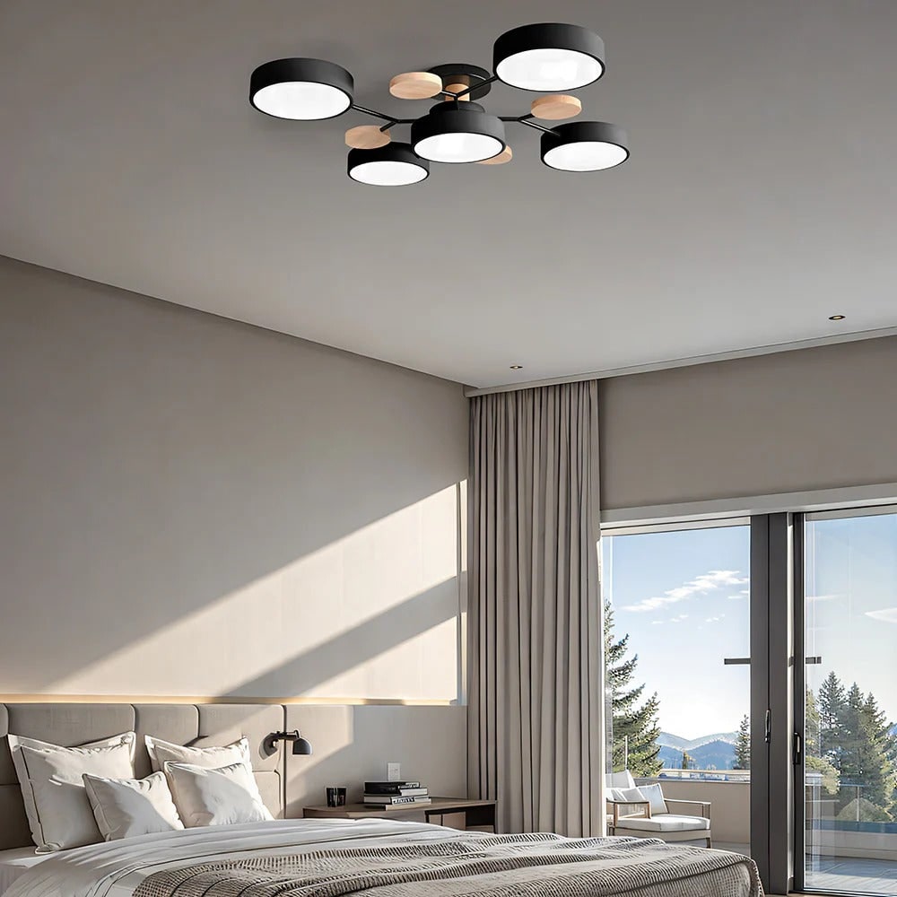 Energy Efficient Semi Flush Ceiling Light LED Chandelier - Image 7