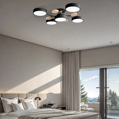 Energy Efficient Semi Flush Ceiling Light LED Chandelier - Image 7