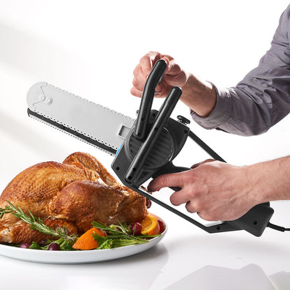 Ergonomic Electric Carving Knife Kitchen Gadget Tool - Image 4