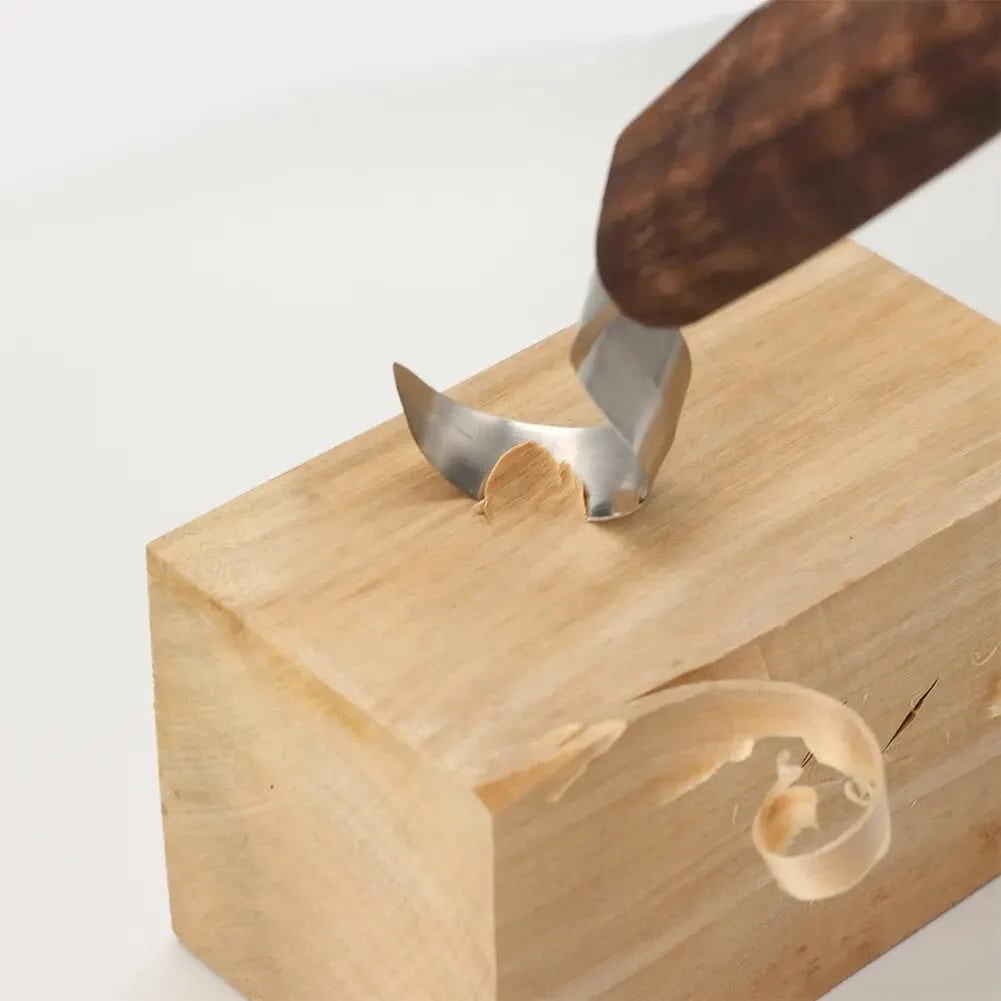 Ergonomic Wood Carving Tools Beginner Set Precision Grip - Image 1