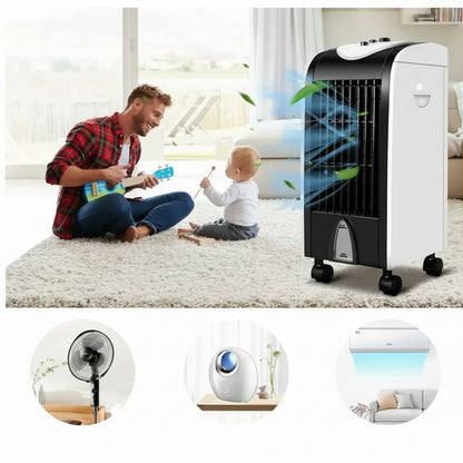 Evaporative Portable Swamp Cooler Compact Refillable - Image 2