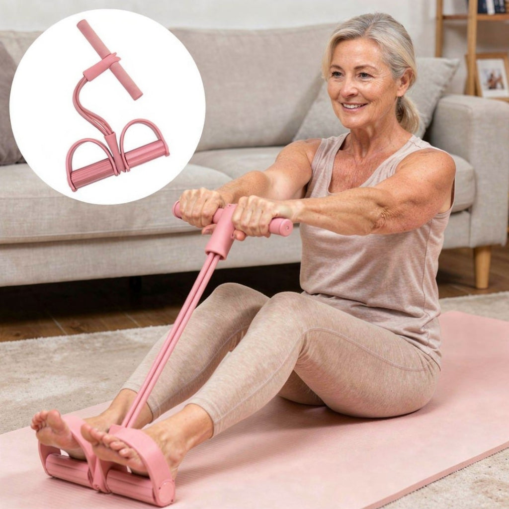 Exercise Bands Beginners Workout Bands Home Fitness Set - Image 5