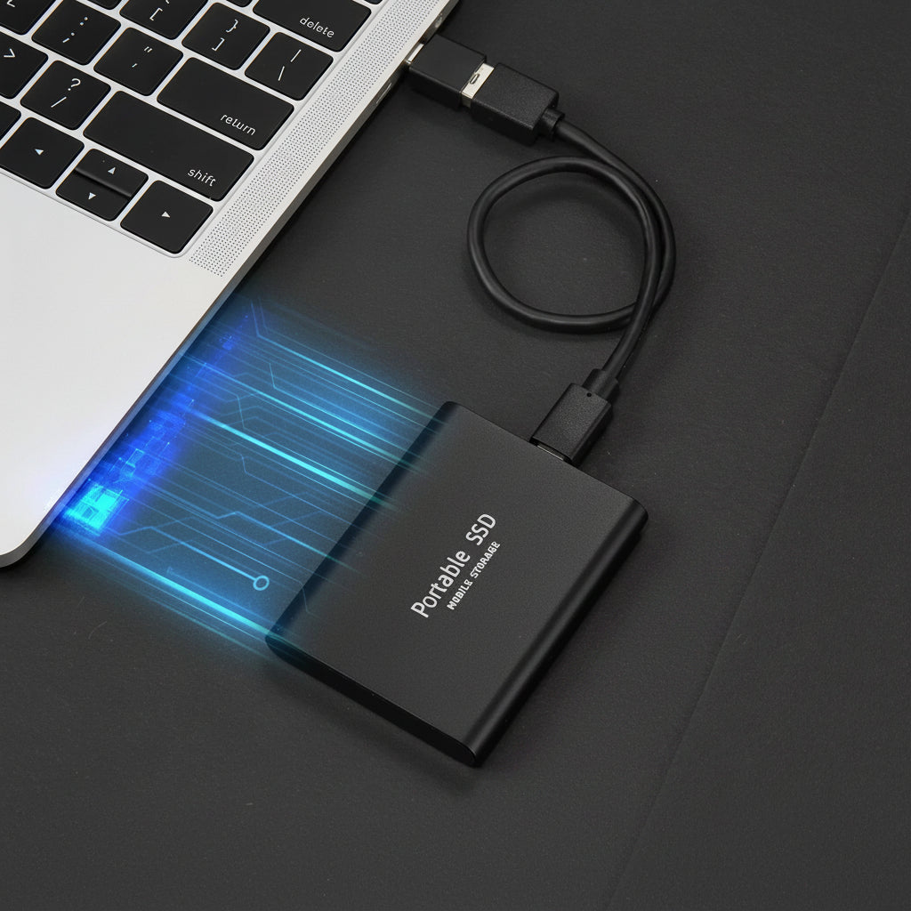 External Hard Drive Portable Ssd Compact Storage Device 128gb - Image 1