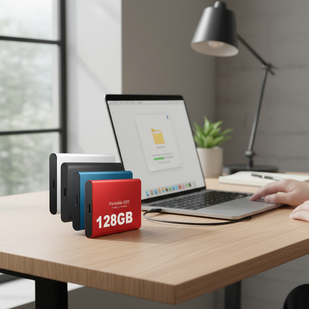 External Hard Drive Portable Ssd Compact Storage Device 128gb - Image 5