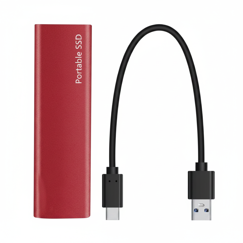 External Hard Drive Portable Ssd Plug Play High Speed USB - Image 1