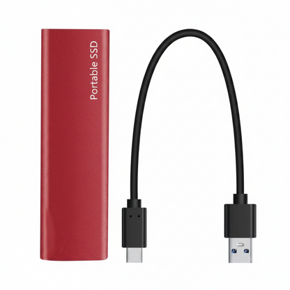 External Hard Drive Portable Ssd Plug Play High Speed USB - Image 1