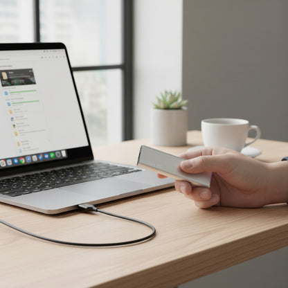 External Hard Drive Portable Ssd Plug Play High Speed USB - Image 5