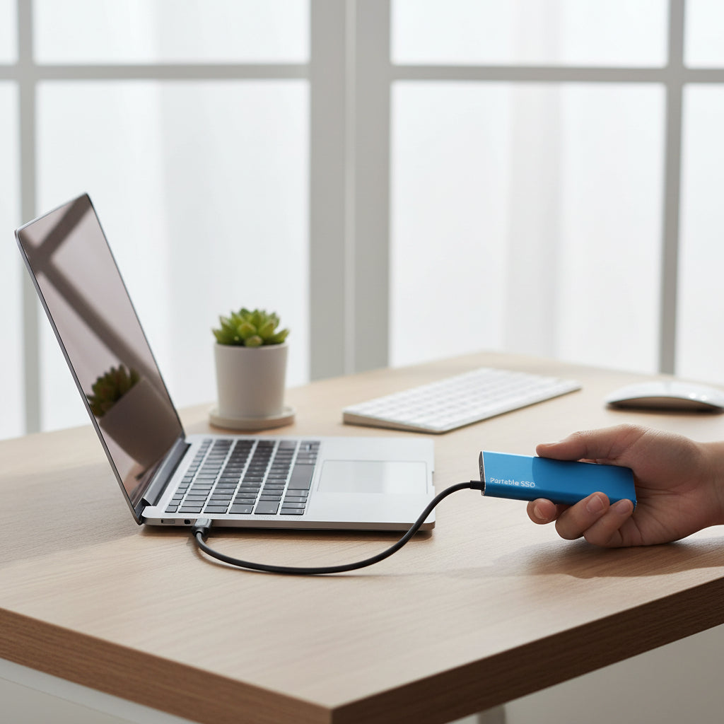 External Hard Drive Portable Ssd Plug Play High Speed USB - Image 7