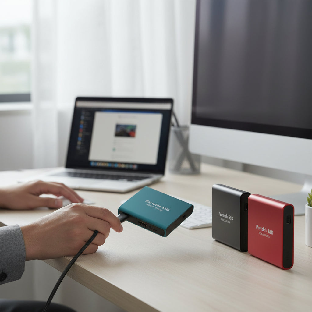 External Hard Drive Portable Ssd Solid State Drive Mobile Storage - Image 5