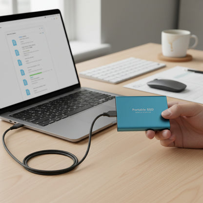 External Hard Drive Portable Ssd Solid State Drive USB Lightweight - Image 7