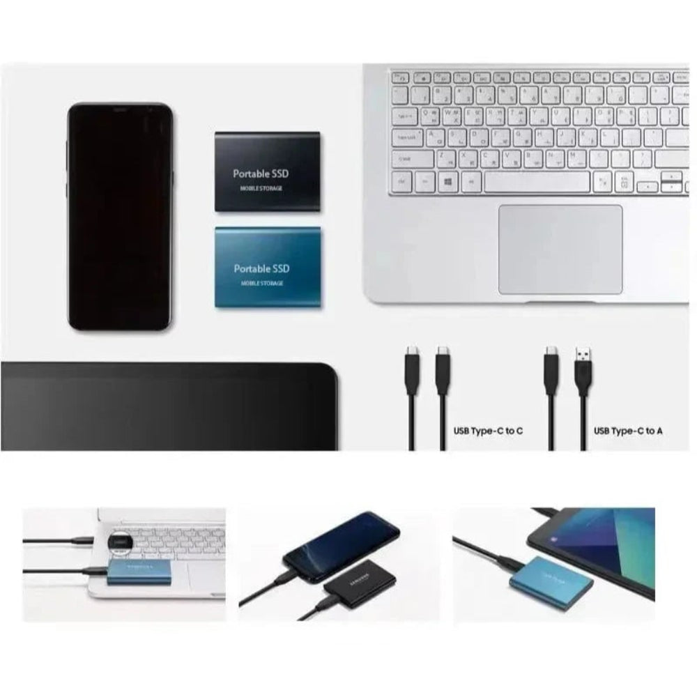 External Hard Drive Portable Ssd Usb C 2tb Mobile Storage - Image 6