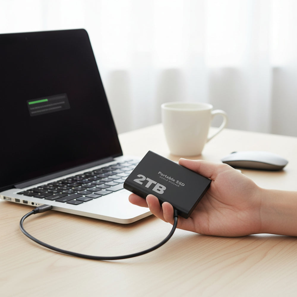 External Hard Drive Portable Ssd Usb C 2tb Mobile Storage - Image 8