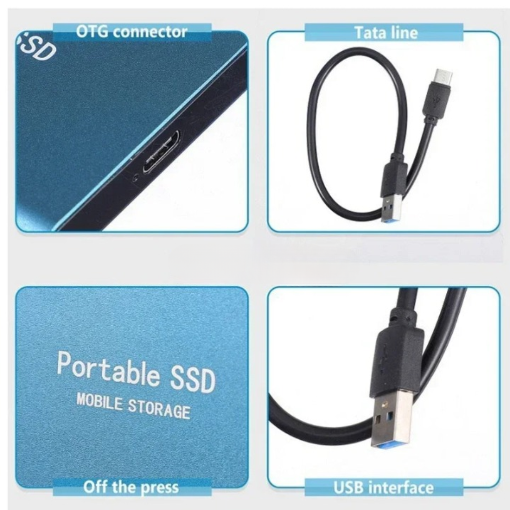 External Hard Drive Portable Ssd Usb C Mobile Storage 2tb - Image 6