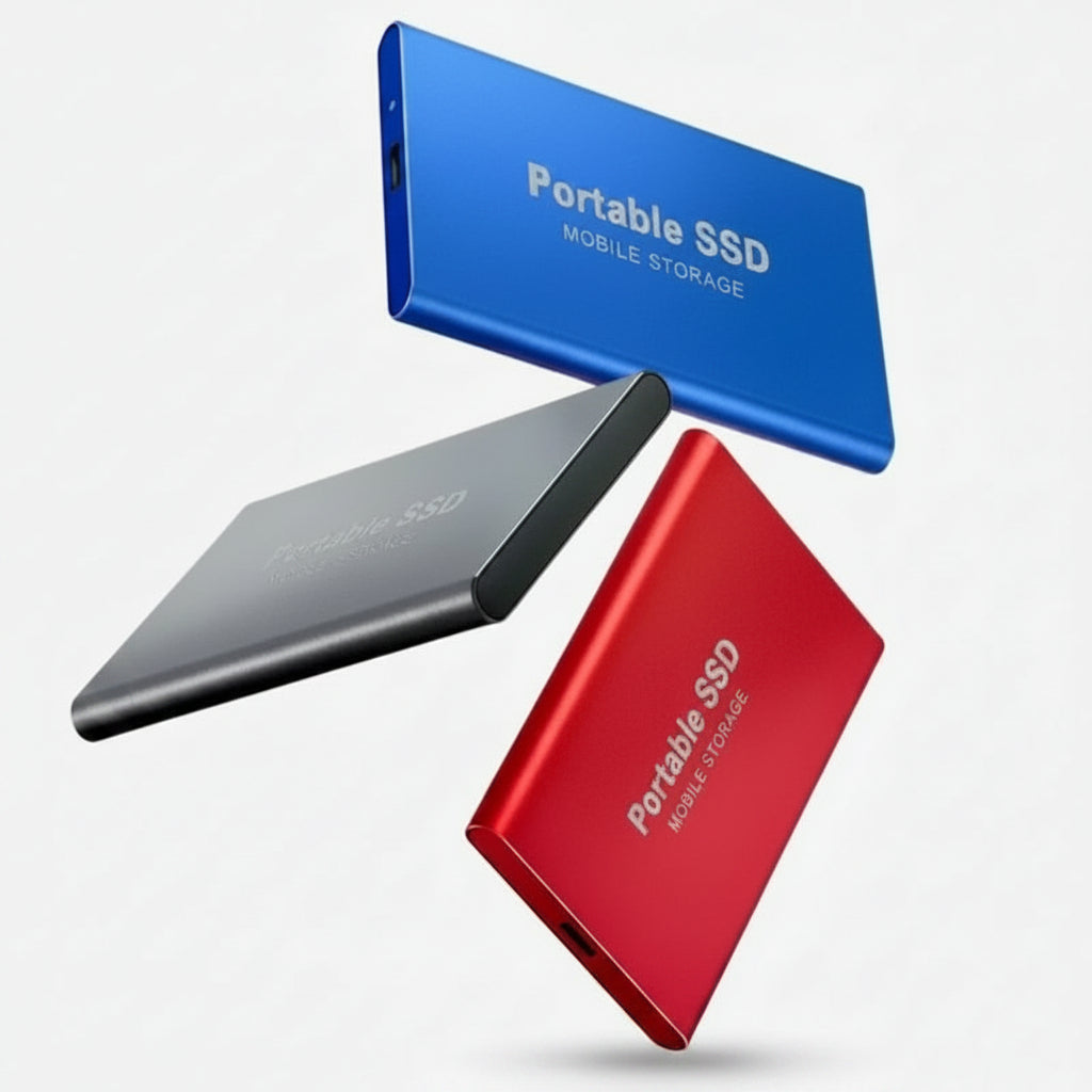 External Hard Drive Portable Ssd Usb C Mobile Storage Compact Design - Image 4