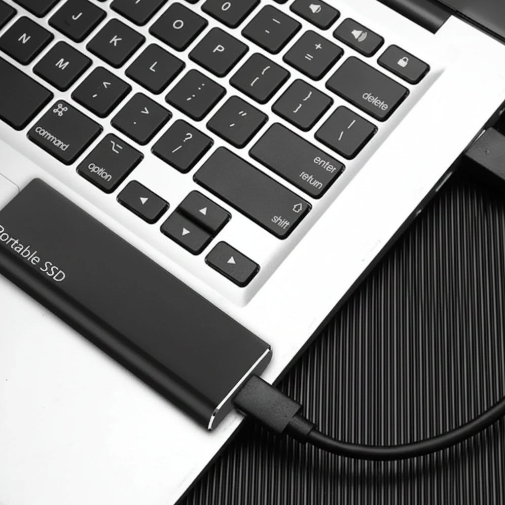 External Hard Drive Portable Ssd Usb C Storage Device Compact Design - Image 3