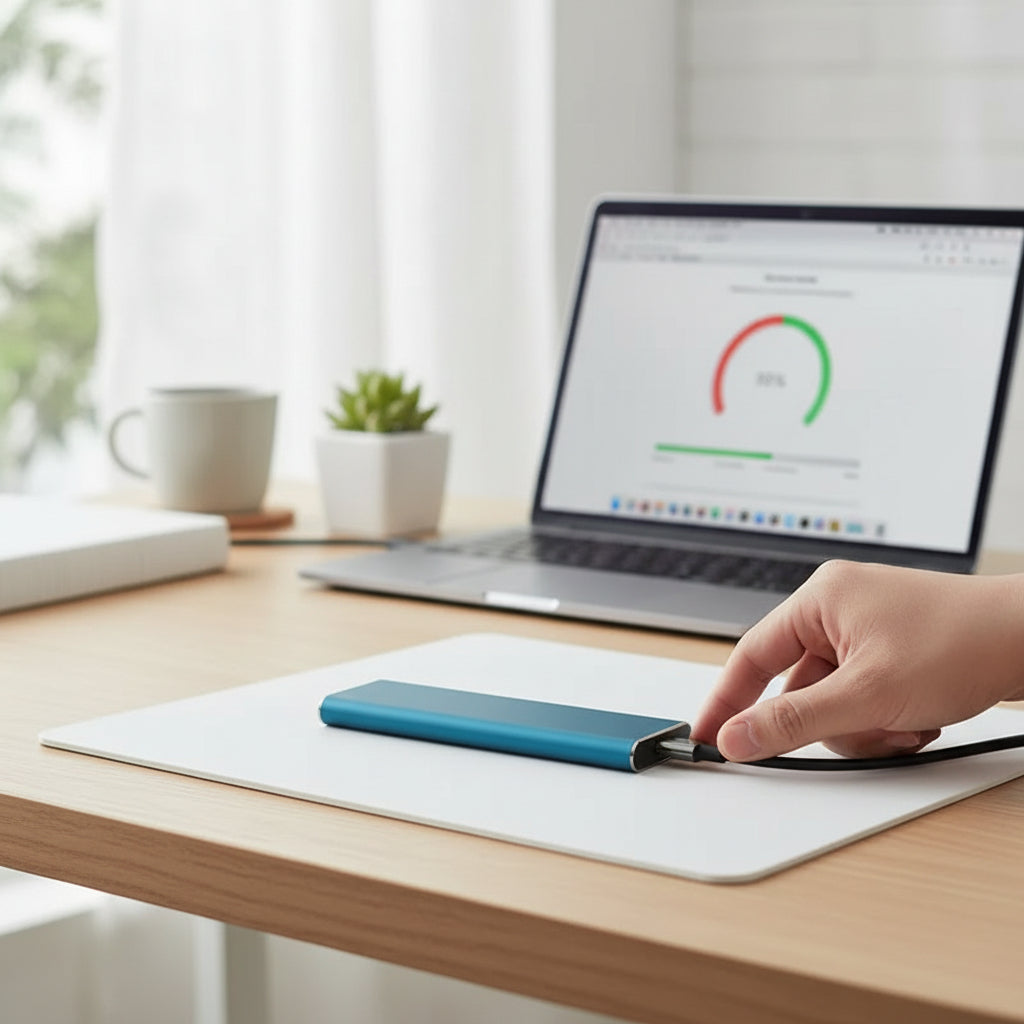 External Hard Drive Portable Ssd Usb C Storage Device Compact Design - Image 5