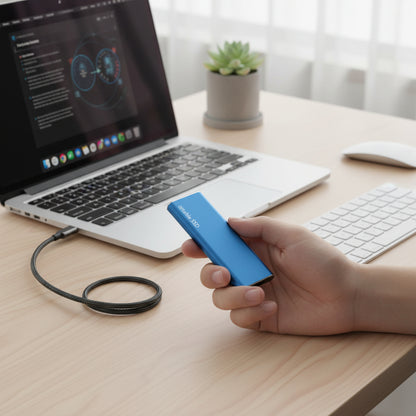 External Hard Drive Portable Ssd Usb C Storage Device Compact Design - Image 7