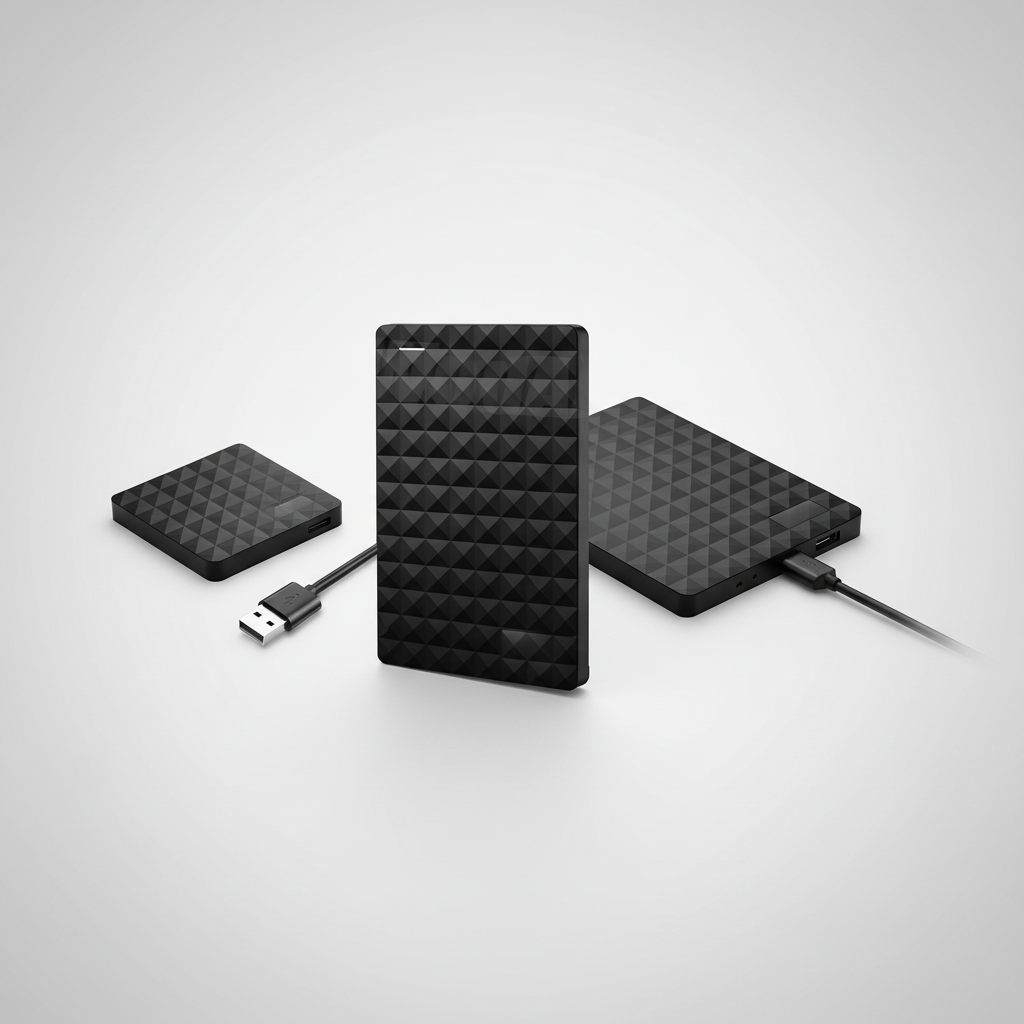 External Hard Drive Portable Ssd USB Hard Drive Compact Design - Image 2