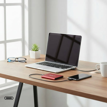 External Ssd Portable Storage Device Usb - Image 2