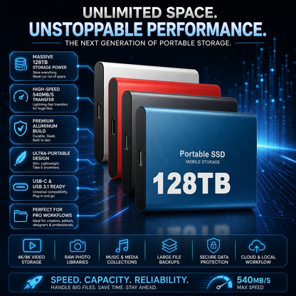 External Ssd Portable USB Mobile Storage Device - Image 4