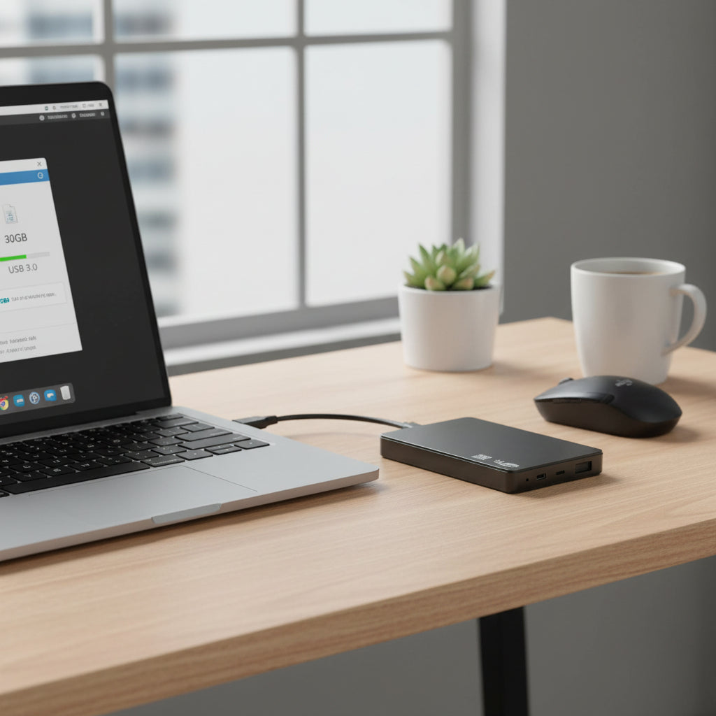 Ekstern Harddisk Bærbar SSD USB Lager PC Laptop