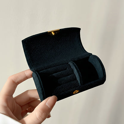 Mothers Day Jewelry Box Travel Organizer Case Snap Closure