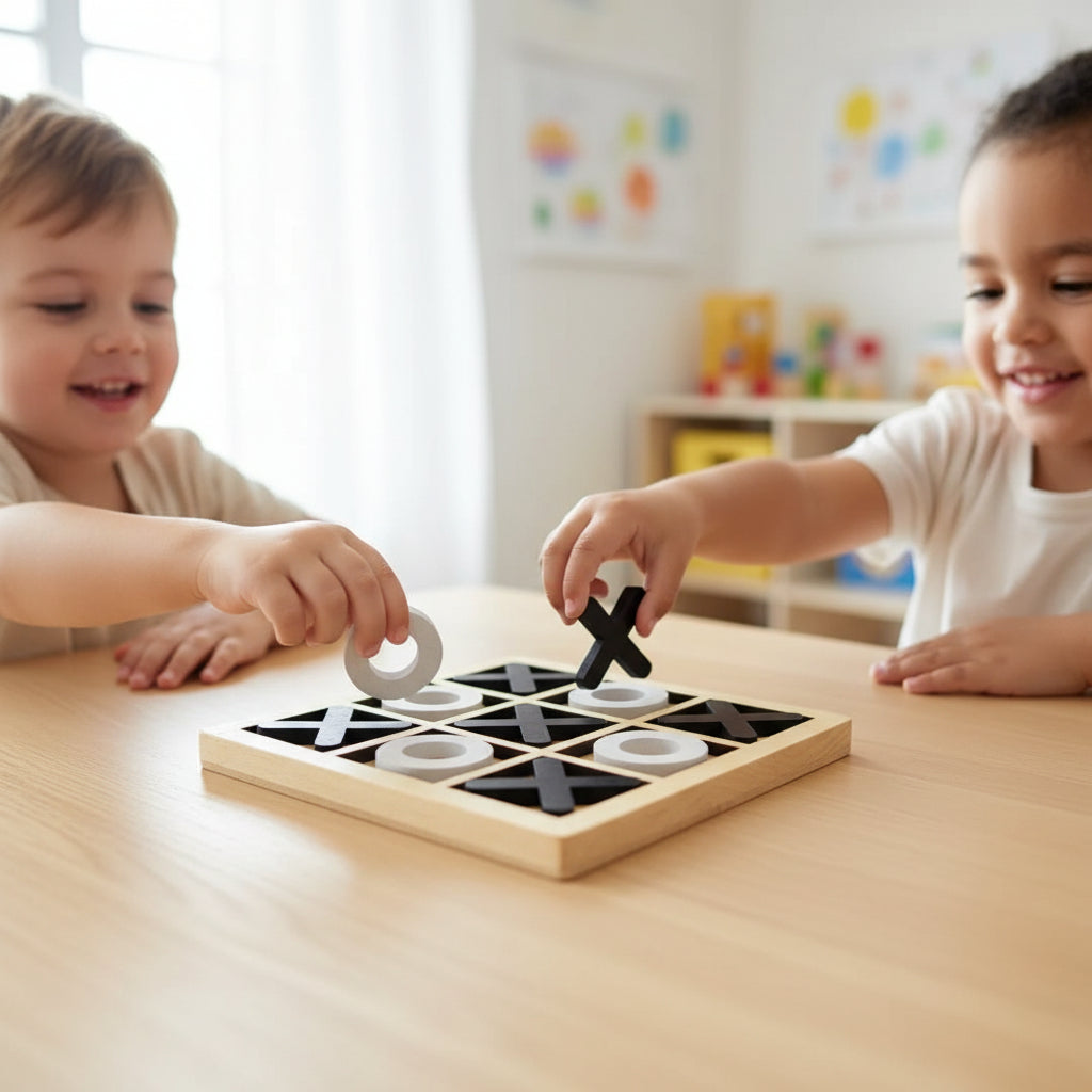 Family Board Game Tic Tac Toe Classic Fun All - Image 4