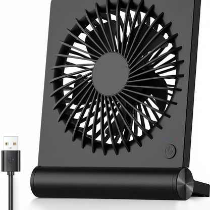 Fan Cooling Box Portable USB Compact Foldable Desktop Clip - Image 1