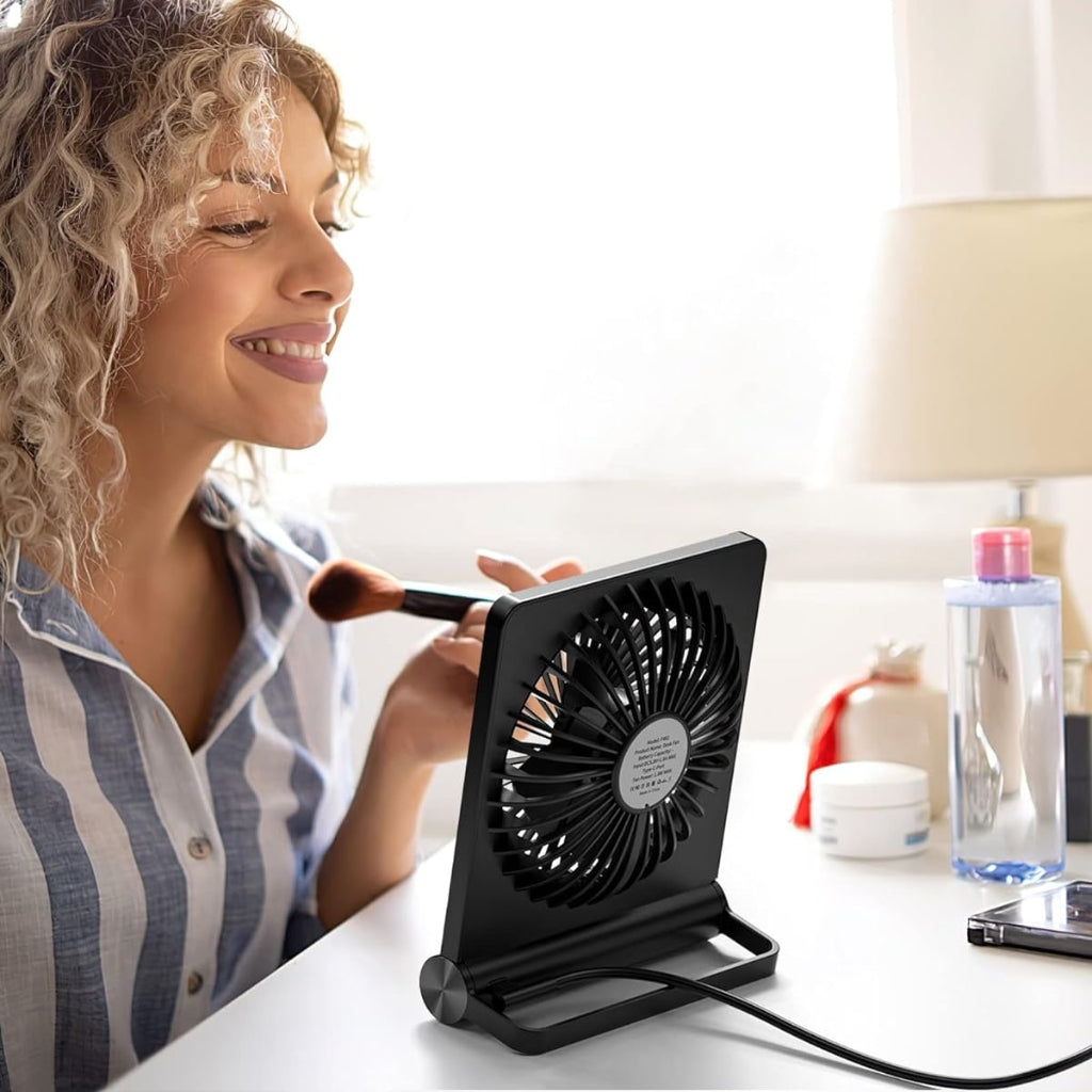 Fan Cooling Box Portable USB Compact Foldable Desktop Clip - Image 5