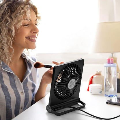Fan Cooling Box Portable USB Compact Foldable Desktop Clip - Image 5