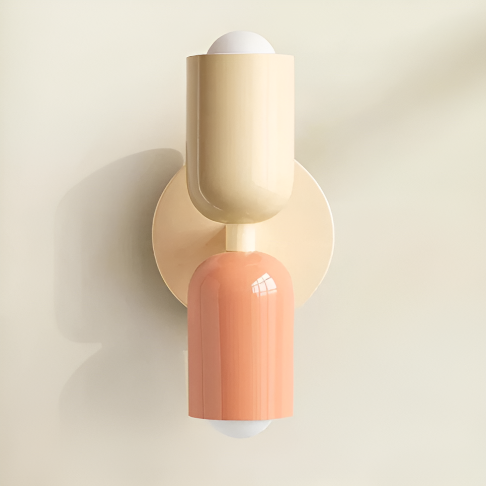 Candeeiro de Parede Nordic DualGlow | Design LED Moderno de Dois Lados