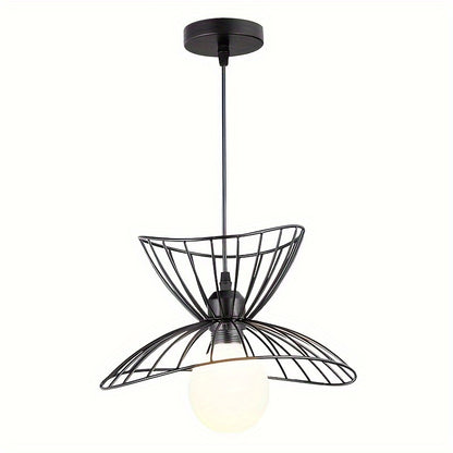Retro sort pendel | Justerbart industrielt design