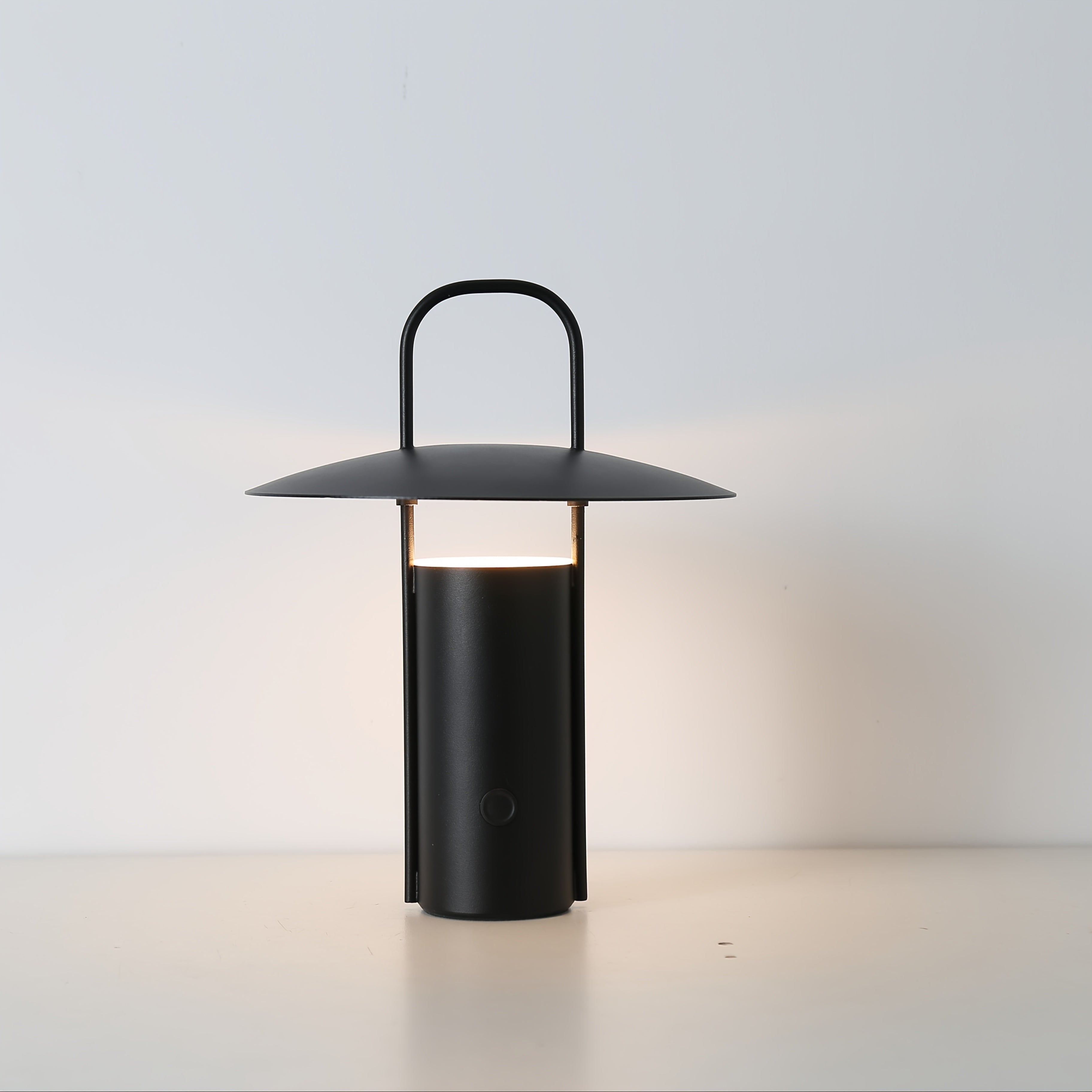 Wireless LED Touch Lamp | USB Rechargeable Metal Table Light