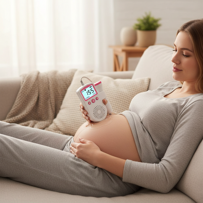 Fetal Heartbeat Monitor Portable Digital Display Device - Image 1
