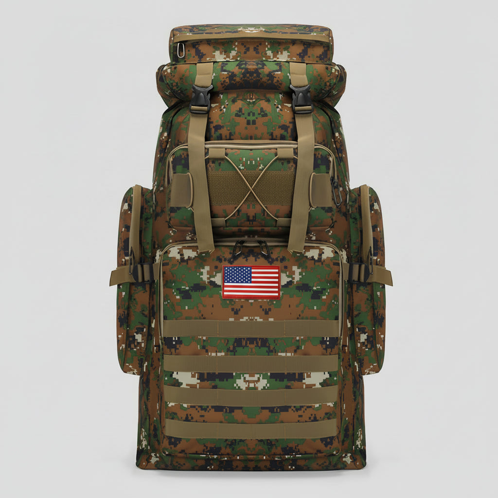 Rucksack Herren Grosses Volumen Outdoor Trekking Backpack