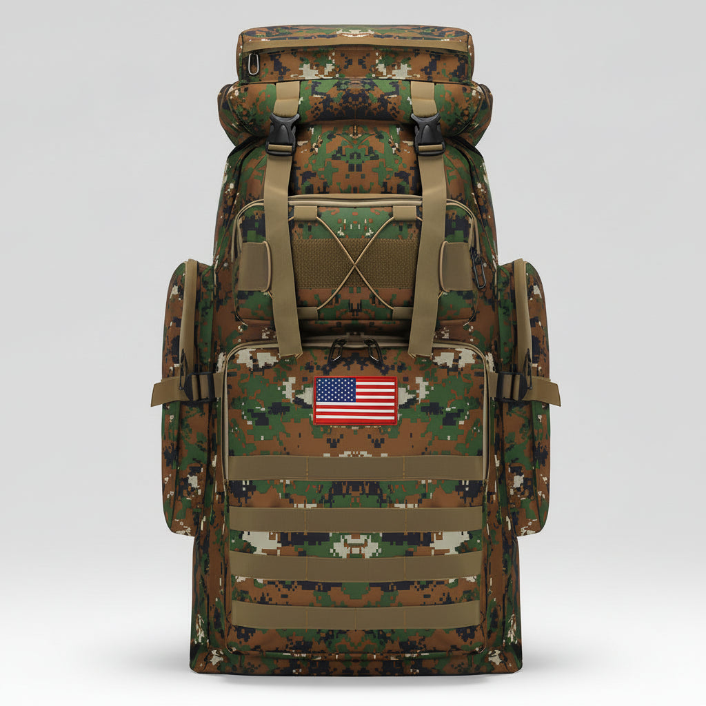 Rucksack Herren Grosses Volumen Outdoor Trekking Backpack