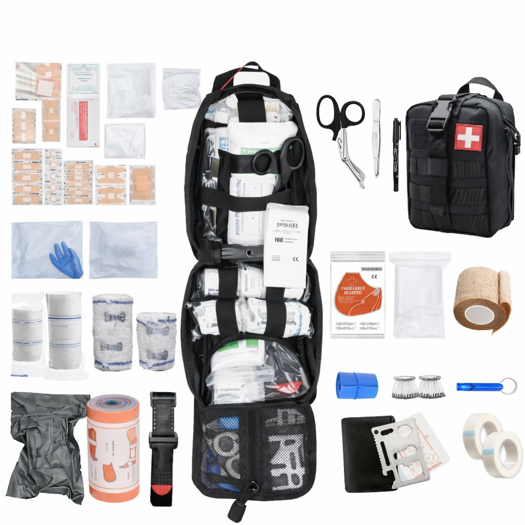 Kit Emergenza Primo Soccorso Portatile Sopravvivenza Outdoor
