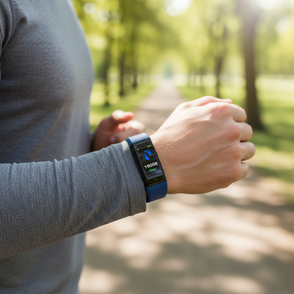 Fitness Tracker Smartwatch Wristband Activity - Image 1