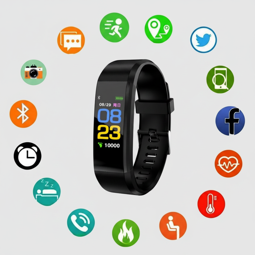 Fitness Tracker Smartwatch Wristband Activity - Image 7