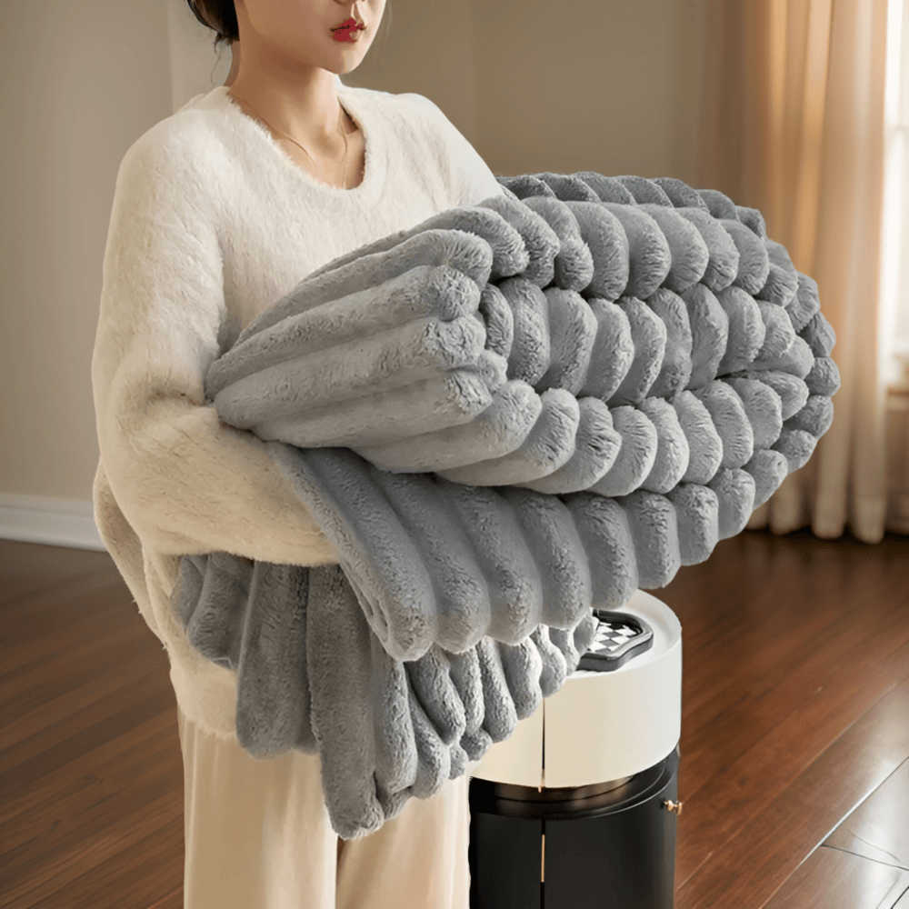 Fleece Throw Blanket Soft Cozy Plush Large Drape - Image 10