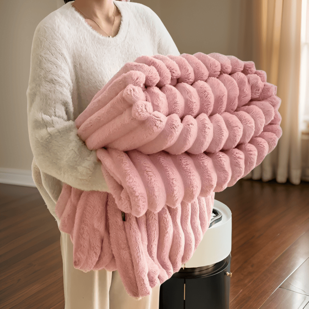 Fleece Throw Blanket Soft Cozy Plush Large Drape - Image 13
