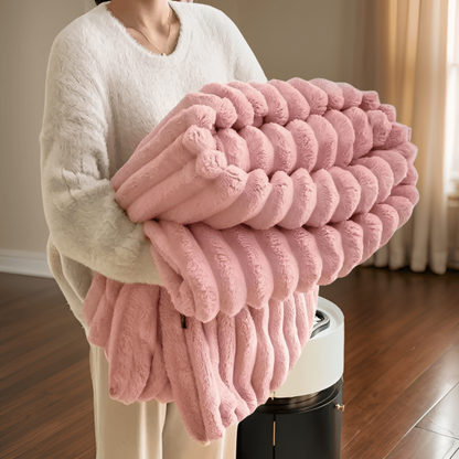 Fleece Throw Blanket Soft Cozy Plush Large Drape - Image 13