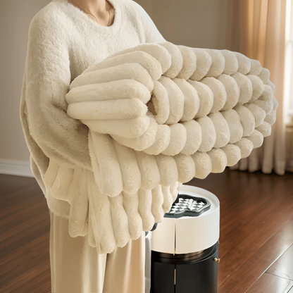 Fleece Throw Blanket Soft Cozy Plush Large Drape - Image 4